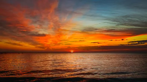 सूर्यास्त का क्षितिज 4K वॉलपेपर · sunset · 3840×2160