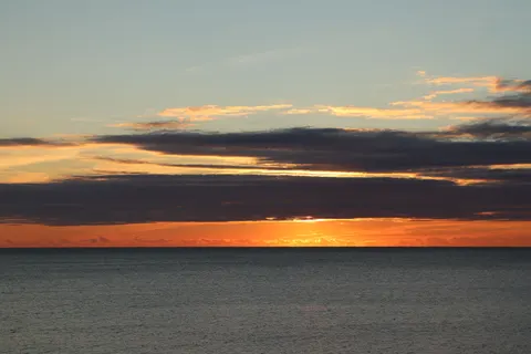 Fondo de pantalla Horizonte al Atardecer 4K · sunset · 3840×2560