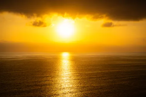 夕焼けの地平線 4K壁紙 · sunset · 3840×2560