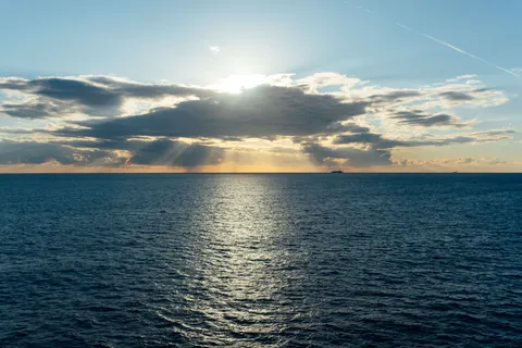 والپیپر افق غروب با کیفیت 4K · sunset · 3840×2560