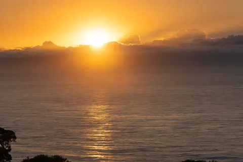 सूर्यास्त का क्षितिज 4K वॉलपेपर · sunset · 3840×2561