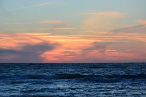 Fondo de pantalla Horizonte al Atardecer 4K · sunset · 3840×2560