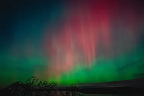 Fondo de pantalla Luces del Norte 4K · space · 3840×2560