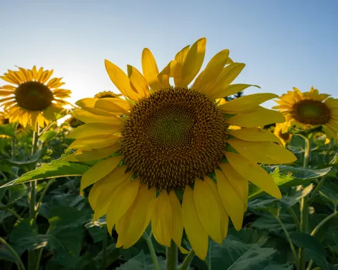 Sonnenblumenfeld 4K Hintergrundbild · flowers · 3840×3072