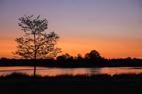 सूर्यास्त की छाया आकृति 4K वॉलपेपर · sunset · 3840×2561