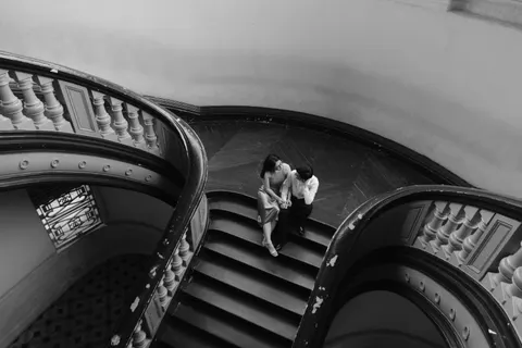 螺旋楼梯 4K壁纸 · architecture · 3840×2560