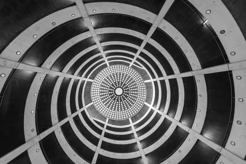 Spiral Staircase 4K Wallpaper · architecture · 3840×2560