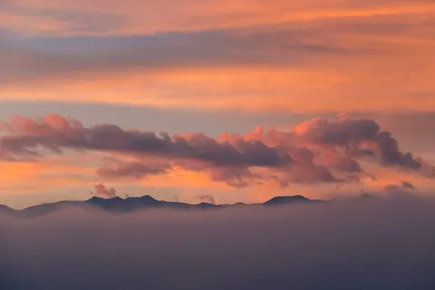 Fondo de pantalla Atardecer rosa 4K · sunset · 3840×2560