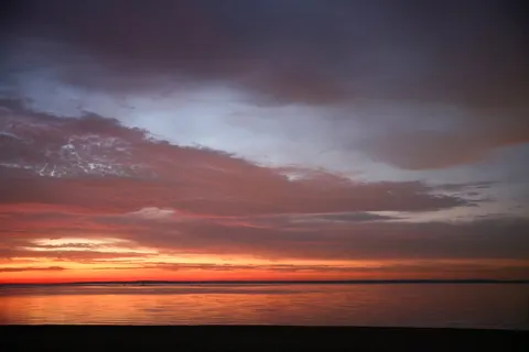 Обои Розовый закат 4K · sunset · 3840×2561