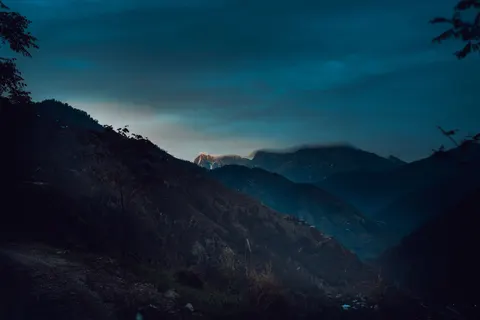 Tapeta Góry o Zachodzie Słońca 4K · sunset · 3840×2560