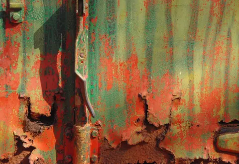 Rostiges Metall 4K Hintergrundbild · textures · 3840×2642