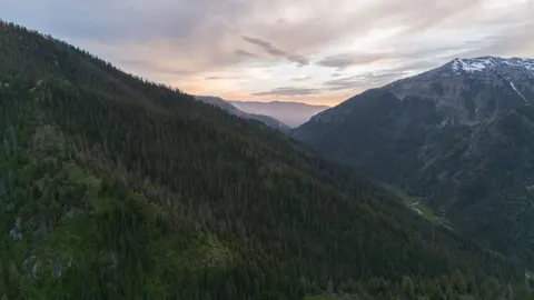 Hình nền Núi Non Lúc Hoàng Hôn 4K · sunset · 3840×2160