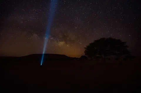 Fond d'écran Galaxie dans le ciel nocturne 4K · space · 3840×2555