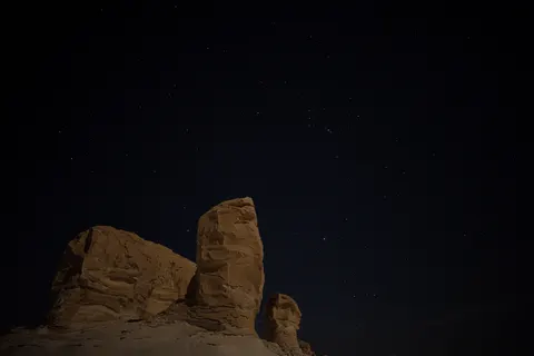 Обои Галактика в ночном небе 4K · space · 3840×2561