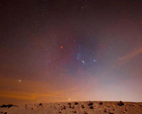 Fond d'écran Galaxie dans le ciel nocturne 4K · space · 3840×3072