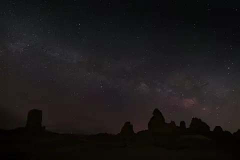 Galaxie am Nachthimmel 4K Hintergrundbild · space · 3840×2561
