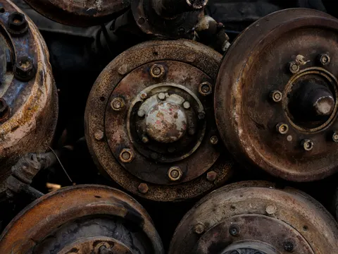 Wallpaper Logam Berkarat 4K · textures · 3840×2880