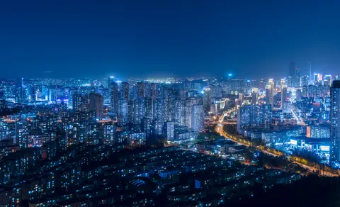 城市夜景天际线 4K壁纸 · city · 3840×2337