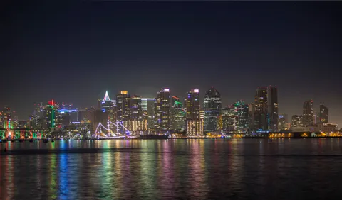 城市夜景天际线 4K壁纸 · city · 3840×2257