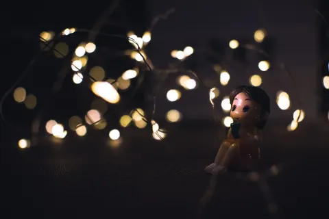 Papel de parede Luzes bokeh 4K · abstract · 3840×2560