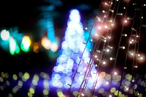 Bokeh Lights 4K Wallpaper · abstract · 3840×2560