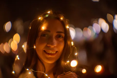 Bokeh-Lichter 4K Hintergrundbild · abstract · 3840×2560