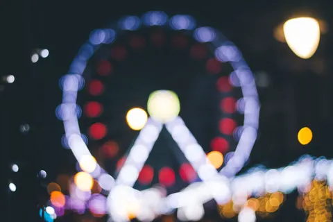 Bokeh Lights 4K Wallpaper · abstract · 3840×2560