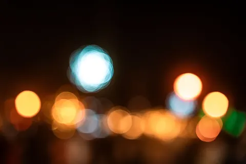 Bokeh Lights 4K Wallpaper · abstract · 3840×2560