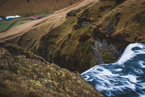 Fondo de pantalla Cascadas de Islandia 4K · waterfall · 3840×2560