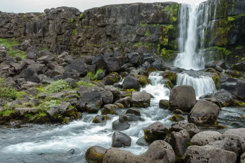 والپیپر آبشارهای ایسلند با کیفیت 4K · waterfall · 3840×2560
