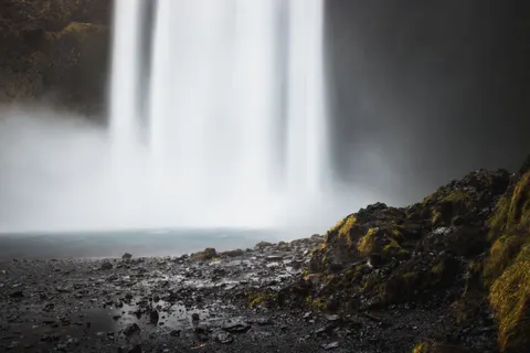 Hình nền Thác Nước Iceland 4K · waterfall · 3840×2560