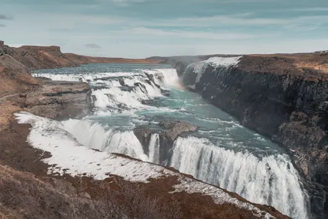 Hình nền Thác Nước Iceland 4K · waterfall · 3840×2560