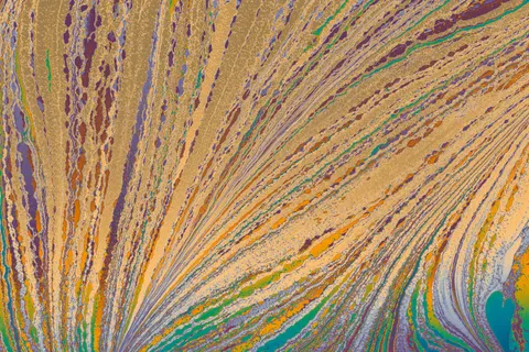 Fond d'écran Feuille d'or 4K · textures · 3840×2560
