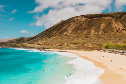 Tapeta Tropikalna Plaża 4K · ocean · 3840×2558