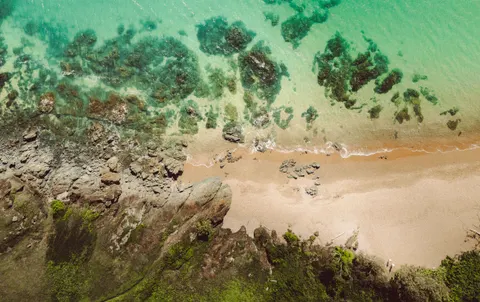 Tapeta Tropikalna Plaża 4K · ocean · 3840×2419