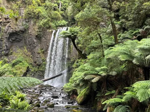 Jungle Waterfall 4K Wallpaper · waterfall · 3840×2880