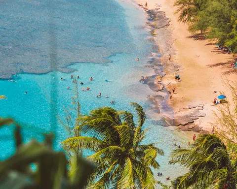 南国のビーチ 4K壁紙 · ocean · 3840×3072