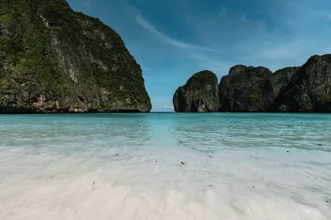 Tropischer Strand 4K Hintergrundbild · ocean · 3840×2560