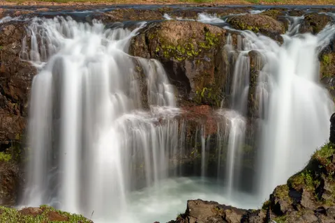 Sfondo Cascata di Seta 4K · waterfall · 3840×2560