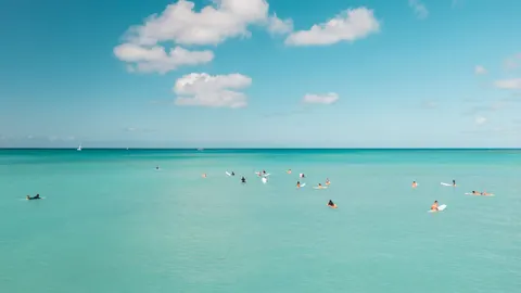 Tropischer Strand 4K Hintergrundbild · ocean · 3840×2160