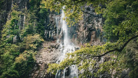 والپیپر آبشار صخره‌ای با کیفیت 4K · waterfall · 3840×2160