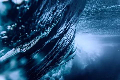 Обои Глубокий синий 4K · underwater · 3840×2560