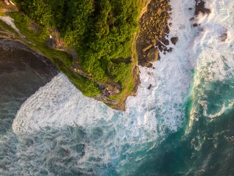 Fondo de pantalla Olas del Océano 4K · ocean · 3840×2880