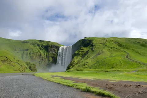 والپیپر آبشارهای ایسلند با کیفیت 4K · waterfall · 3840×2560