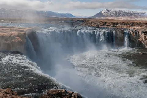 Fond d'écran Chutes d'Islande 4K · waterfall · 3840×2560