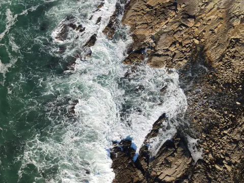 Meereswellen 4K Hintergrundbild · ocean · 3840×2880