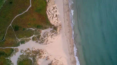 Aerial Coastline 4K Wallpaper · aerial · 3840×2157