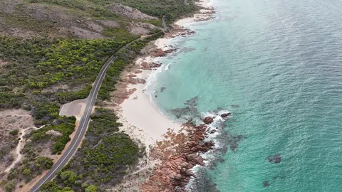 Aerial Coastline 4K Wallpaper · aerial · 3840×2160