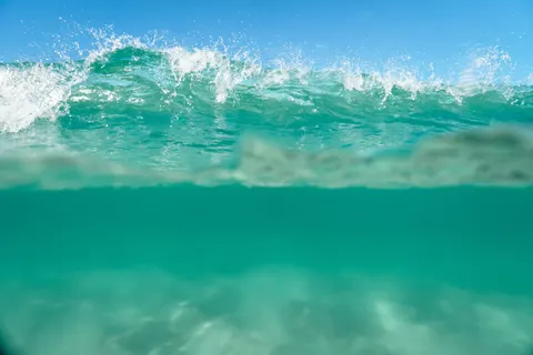 Обои Глубокий синий 4K · underwater · 3840×2560