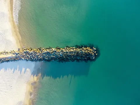 Aerial Coastline 4K Wallpaper · aerial · 3840×2880